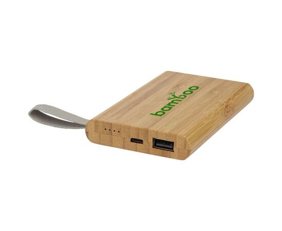 Tulda bamboe powerbank 5000 mAh Naturel - Unbranded 12414571