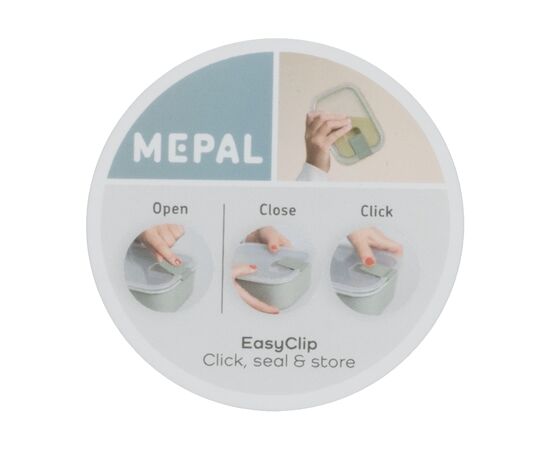 Mepal Storage Box EasyClip 1 L boîte de conservation Nordic black - Mepal 132498