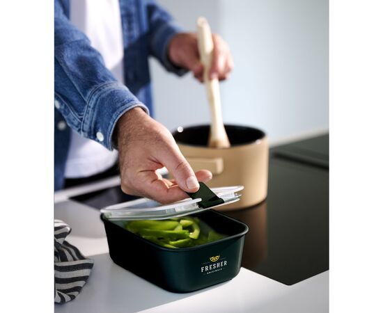 Mepal Storage Box EasyClip 1 L boîte de conservation Nordic black - Mepal 132498