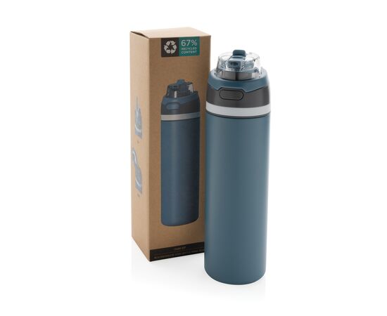Omni Sip RCS certified re-steel lockable bottle 720ml Blue - XD Collection P437.0805