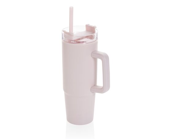 Mug 750ml avec poignée en plastique recyclé RCS Tana Rose - XD Collection P437.1014