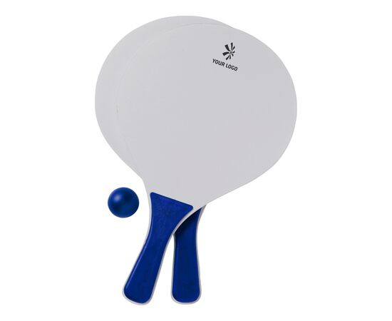 Beach-Ball-Tennisspiel aus Holz Fabien Rot -  2578.008