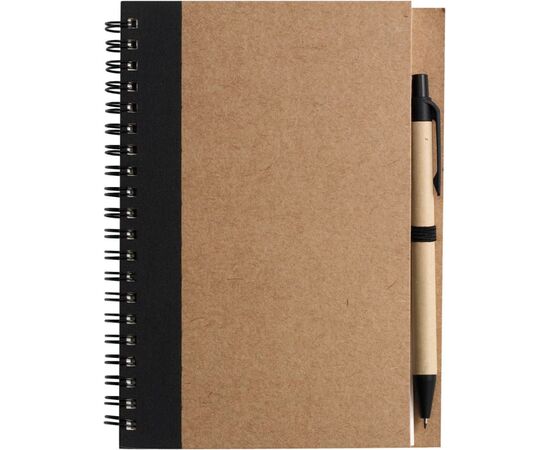 Notizbuch aus recyceltem Papier Stella Hellgrün -  2715.029