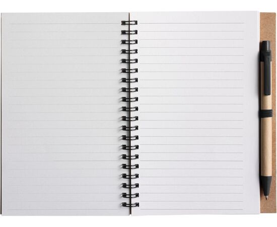 Notizbuch aus recyceltem Papier Stella Hellgrün -  2715.029