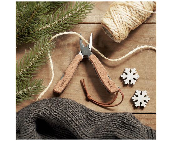 Multitool zakmes kurk groot Beige -  MO6958-13