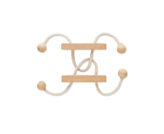 Geduldsspiel Holz Rechteck Holz -  MO6990-40