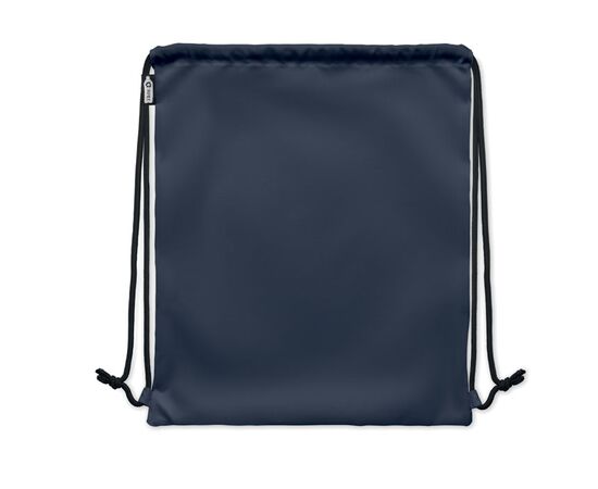 Grand sac à cordon 300D RPET Bleu -  MO6997-04