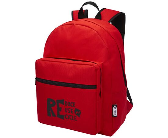 Retrend RPET-Rucksack 16L Rot - Unbranded 12053221