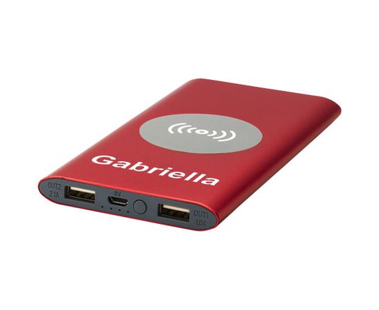 Juice 8000 mAh kabellose Powerbank Rot - Unbranded 12417321