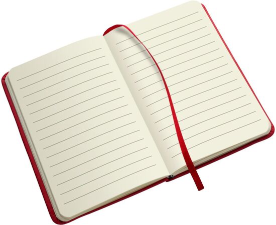 Notizbuch aus PU Dita Weiß -  2889.002