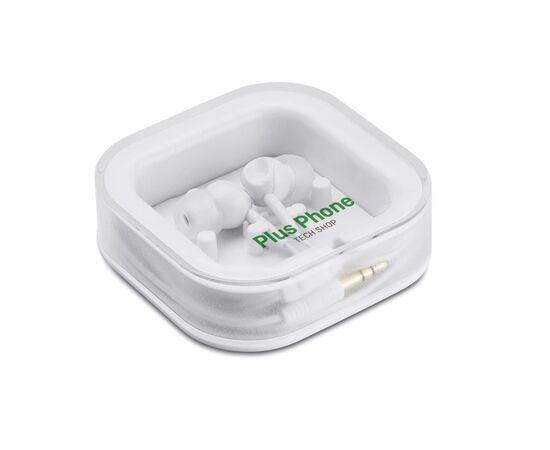 Ear plug with silicone White -  MO7267-06