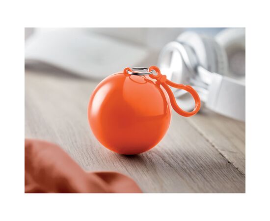 Regenponcho in Kugel Orange -  MO7421-10
