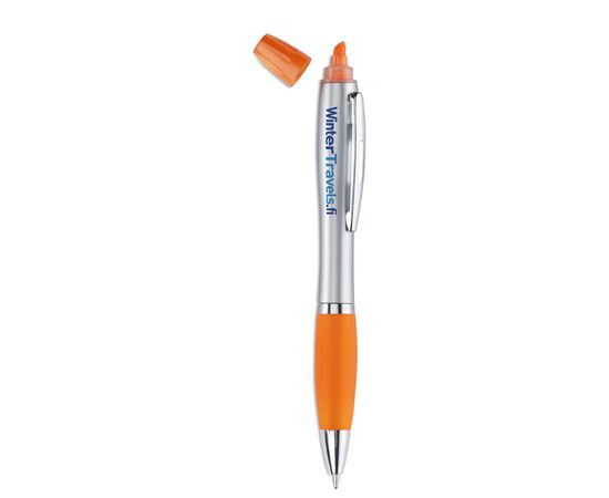 2-in-1 balpen Oranje -  MO7440-10