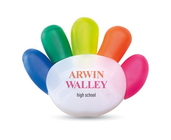 5 colour highlighter Multicolour -  MO7448-99