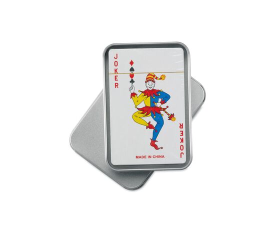 Spielkarten Matt silber -  MO7529-16