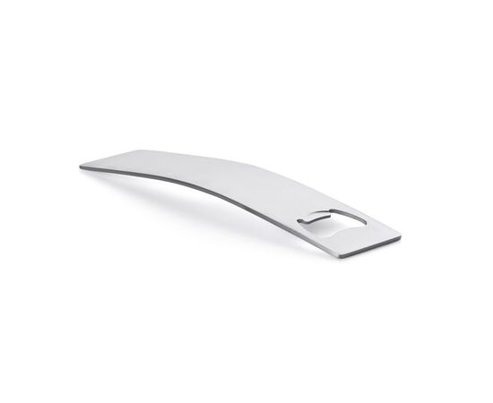 Roestvrijstalen flessenopener Mat zilver -  MO7732-16