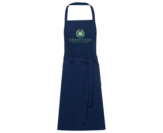 Tablier Orissa en coton biologique de 200 g/m2 Marine - Unbranded 11320055