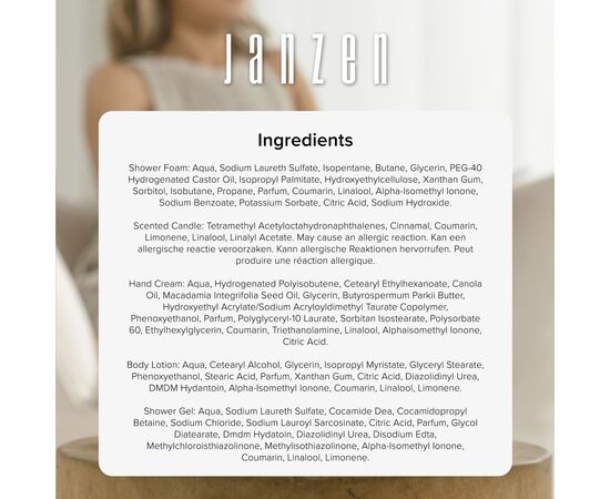 Janzen Gift Set M Black 22 White - Janzen 260010