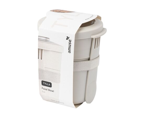 Amuse Tylla Food Bowl Duo 600 ml Oat - Amuse 268712