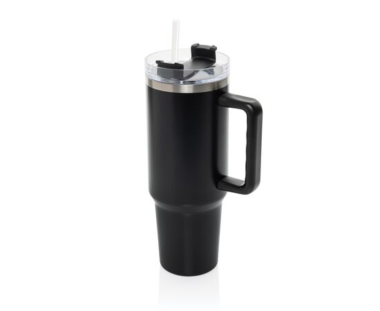 Peakflow RCS recycled steel tumbler 1200ML Black - XD Collection P437.3301