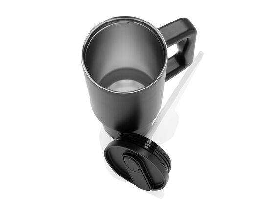 Embrace Leakproof RCS recycled stainless steel tumbler 900ml Black - XD Collection P437.3401