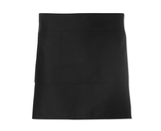 Waiter's apron short 195 gr/m2 Black -  MO8305-03