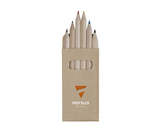 SixColour coloured pencils Wood -  131944