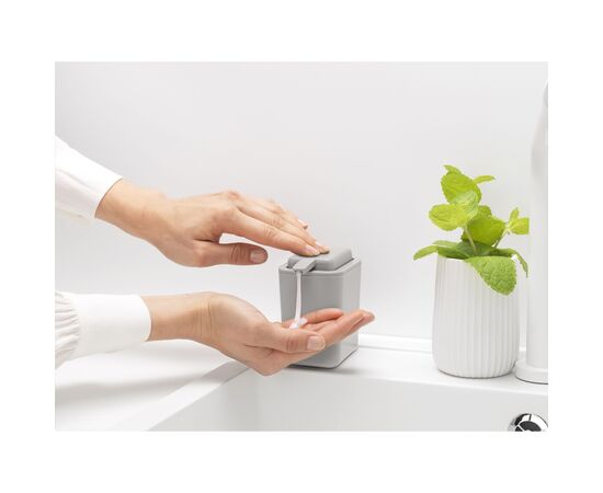 Brabantia Sinkside Distributeur de Savon 200 ml Gris clair - Brabantia 298091