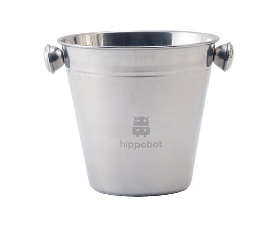 Shiny Stainless Steel Ice Bucket 1,4 L Silber -  304401