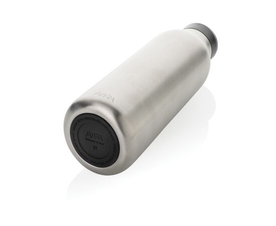 Bouteille isotherme 500ml Avira Avior en acier recyclé RCS Argent - Avira P438.002