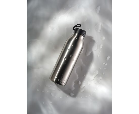 Bouteille isotherme 500ml Avira Avior en acier recyclé RCS Argent - Avira P438.002