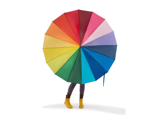 Polyester (190T) umbrella Haya Custom, Multicolor -  4058.009