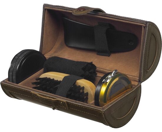 PU shoe polish set Mario Brown -  3836.011