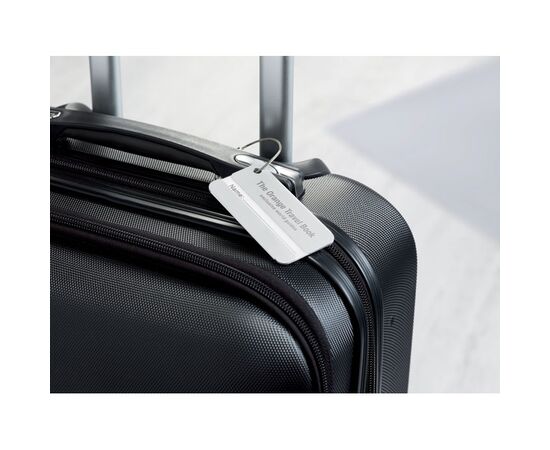 Etiquette à bagages Argent mat -  MO8352-16