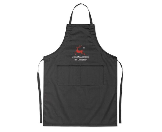 Küchenschürze                  MO8441- Schwarz -  MO8441-03