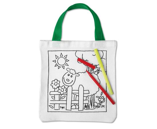 Sac coton à colorier Blanc -  MO8450-06