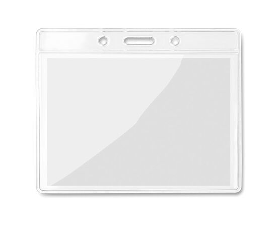 Transparent badge 10cmx8cm Transparent -  MO8599-22
