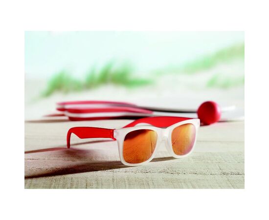 Klassieke zonnebril Rood -  MO8652-05 Klassieke zonnebril Rood -  MO8652-05