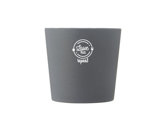 Tasse Cali de 370 ml en céramique avec finition mate Blanc, Gris Mat - Unbranded 10090001 Tasse Cali de 370 ml en céramique avec finition mate Blanc, Gris Mat - Unbranded 10090001