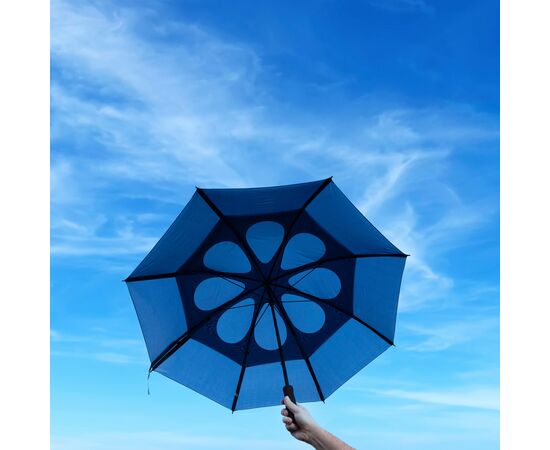 Polyester (210T) storm umbrella Debbie Blue -  4089.005