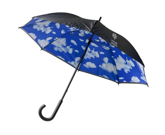 Nylon (190T) umbrella Light blue -  4136.018