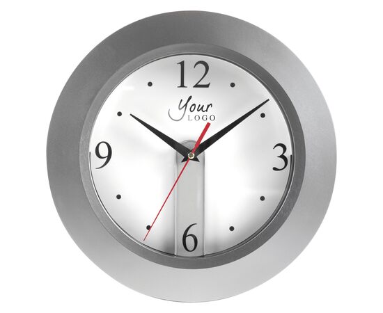 ABS wall clock Ali Silver -  4451.032