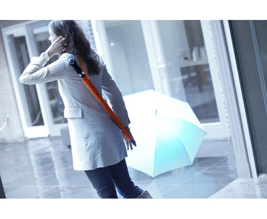 Parapluie grand golf en polyester 190T  Beatriz Gris -  4087.003