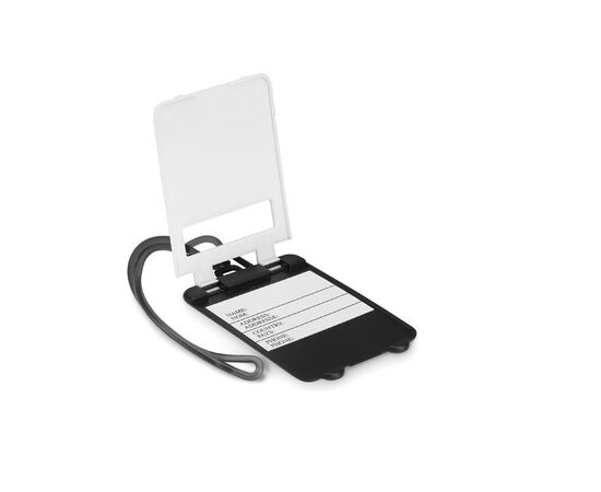 Étiquette de bagage en plastiq Blanc -  MO8718-06