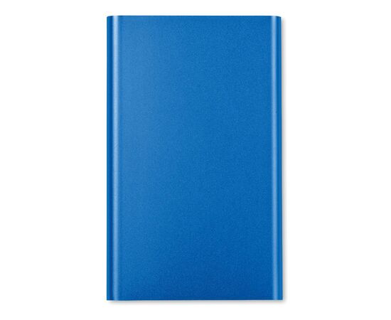 Flat power bank 4000 mAh Royal blue -  MO8735-37