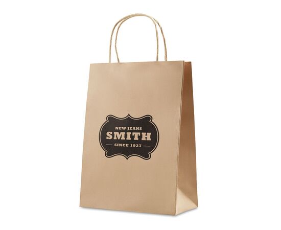 Papiertüte, medium 150 gr/m² Beige -  MO8808-13