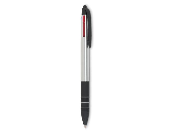 Stylo bille stylet 3 couleurs Argent -  MO8812-14
