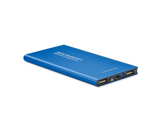 Powerbank 8000 mAh Königsblau -  MO8839-37