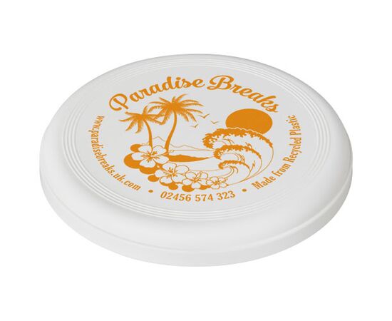 Crest gerecyclede frisbee Wit - Unbranded 21024001
