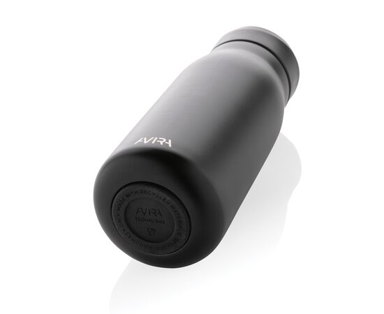 Avira Ain RCS Re-steel 150ML mini travel bottle Black - Avira P438.051